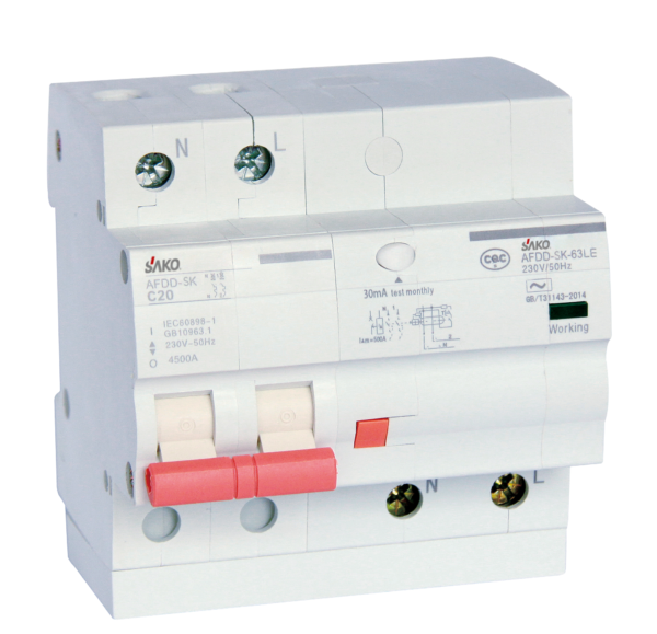 SAKO AFDD-Arc Fault protection circuit breaker